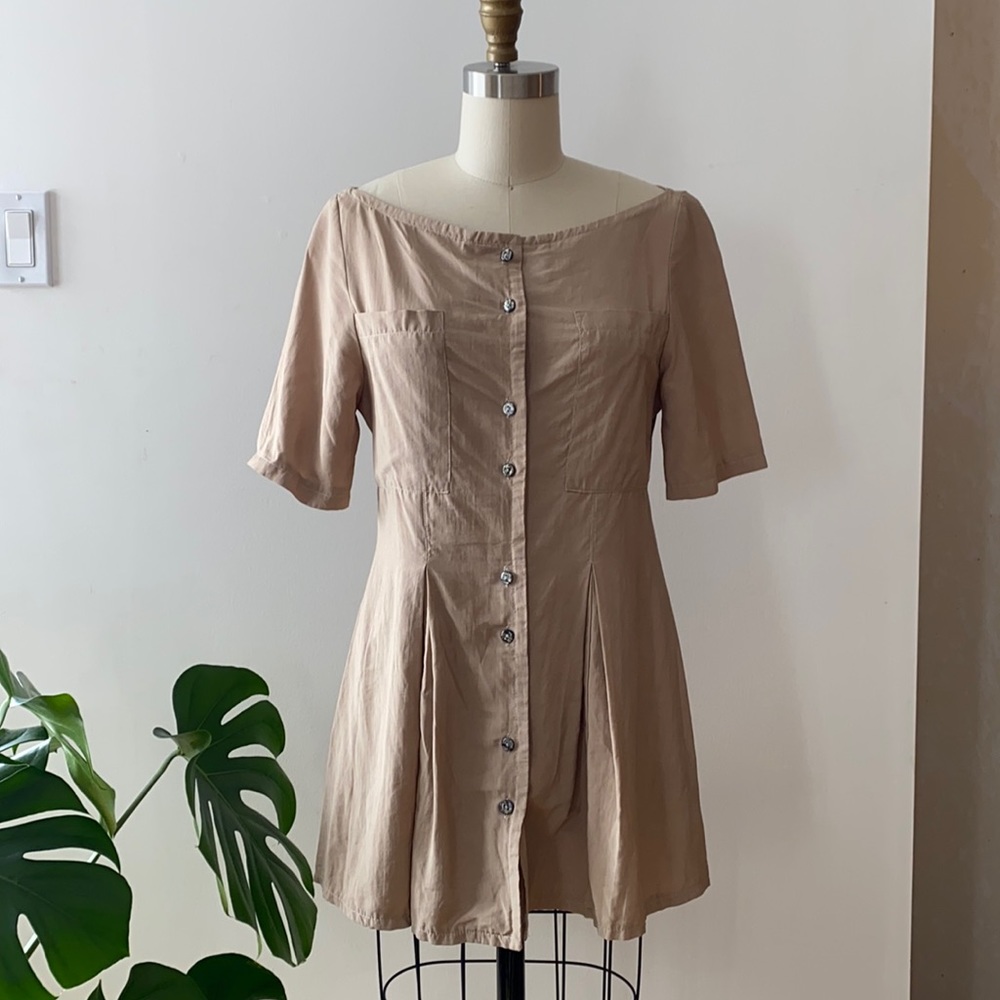 Vintage DeDeo Button Down Dress